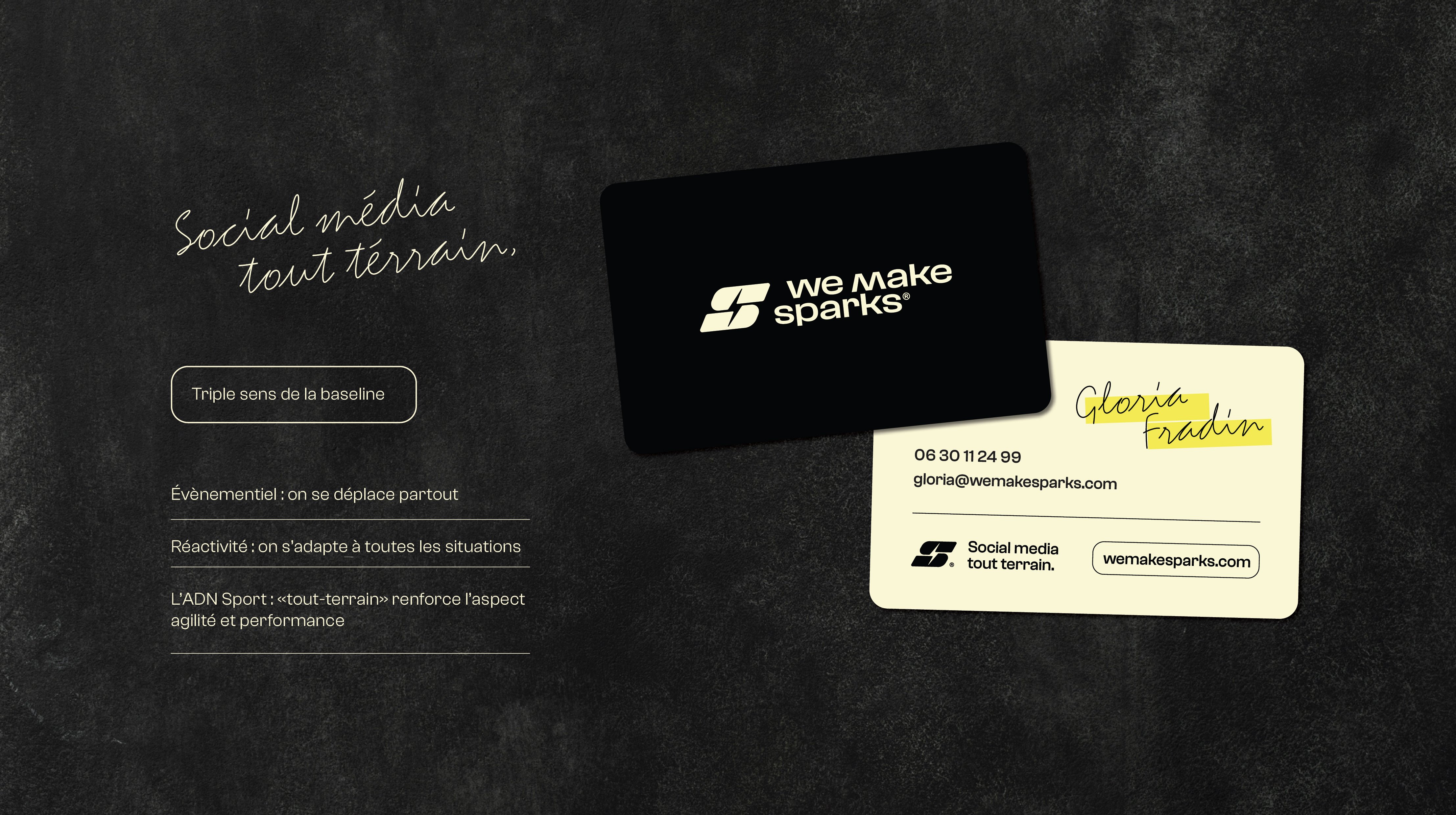 Détails du projet We make sparks